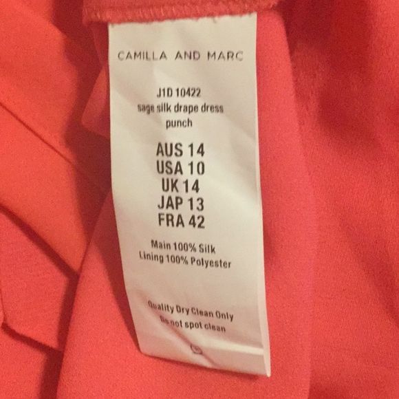 CAMILLA AND MARC Sage Silk Crepe de Chine Dress, - Picture 13 of 13